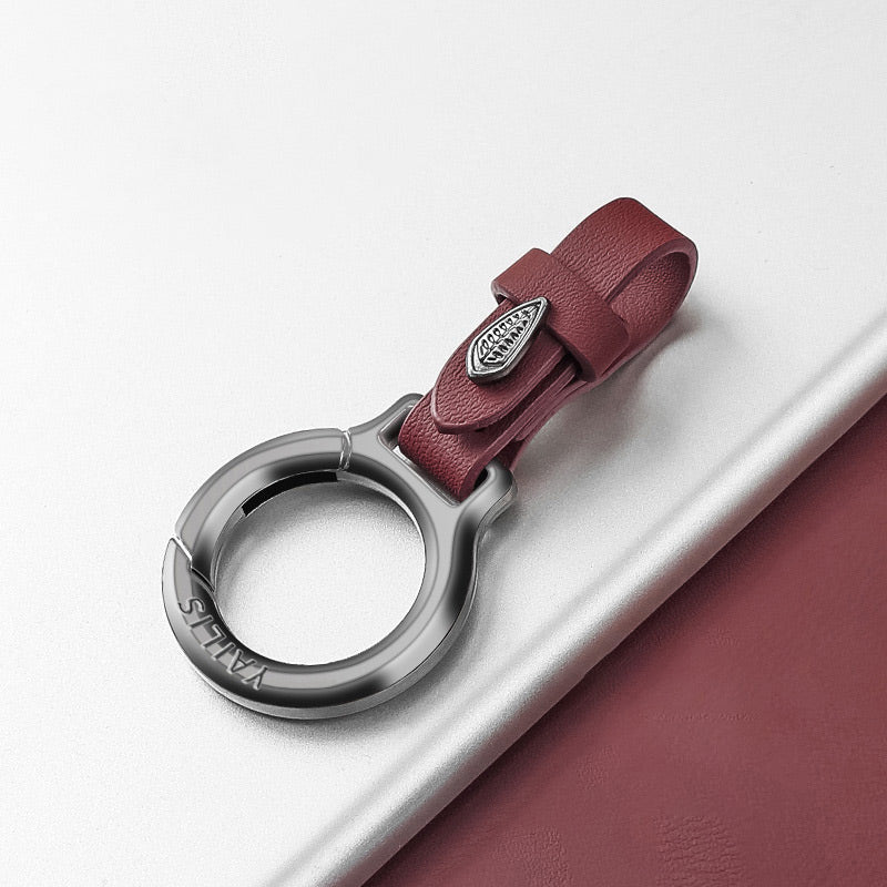 🔑 Leren autosleutelhanger | Echt leer • Stijlvol & duurzaam