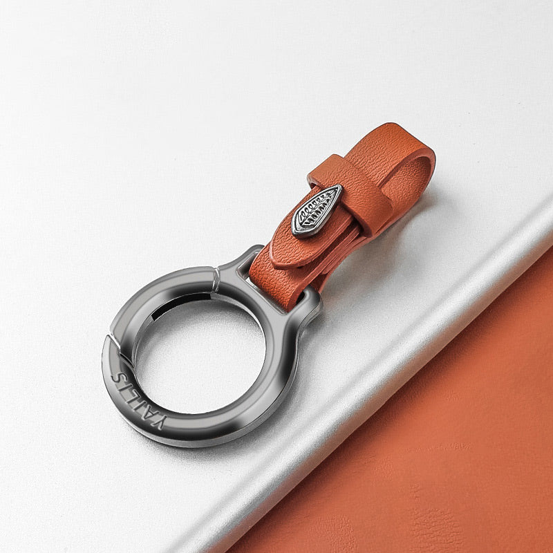 🔑 Leren autosleutelhanger | Echt leer • Stijlvol & duurzaam
