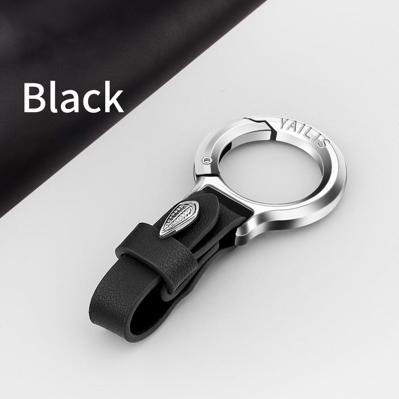 🔑 Leren autosleutelhanger | Echt leer • Stijlvol & duurzaam