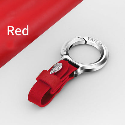 🔑 Leren autosleutelhanger | Echt leer • Stijlvol & duurzaam