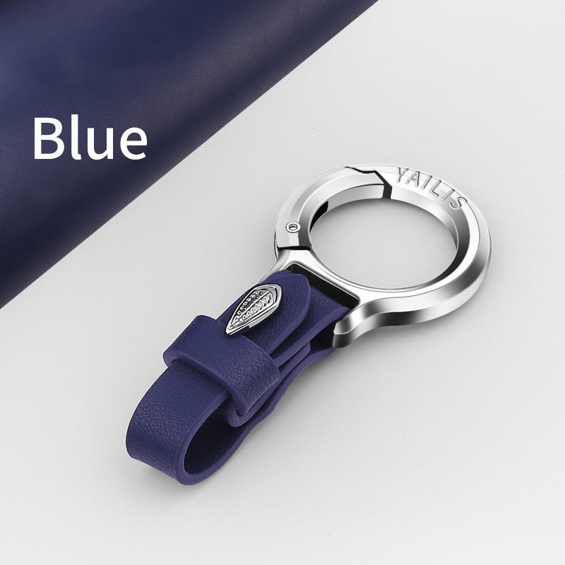 🔑 Leren autosleutelhanger | Echt leer • Stijlvol & duurzaam