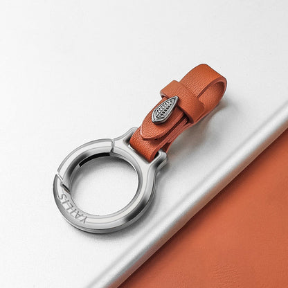 🔑 Leren autosleutelhanger | Echt leer • Stijlvol & duurzaam