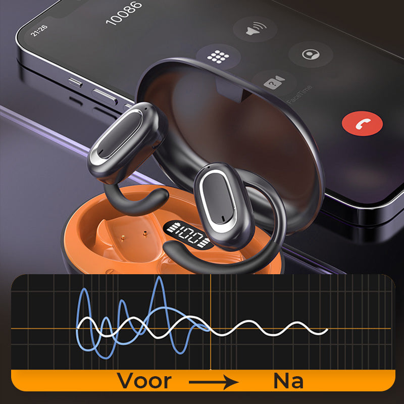 Bluetooth 5.3 Draadloze Oordopjes met Oorhaken