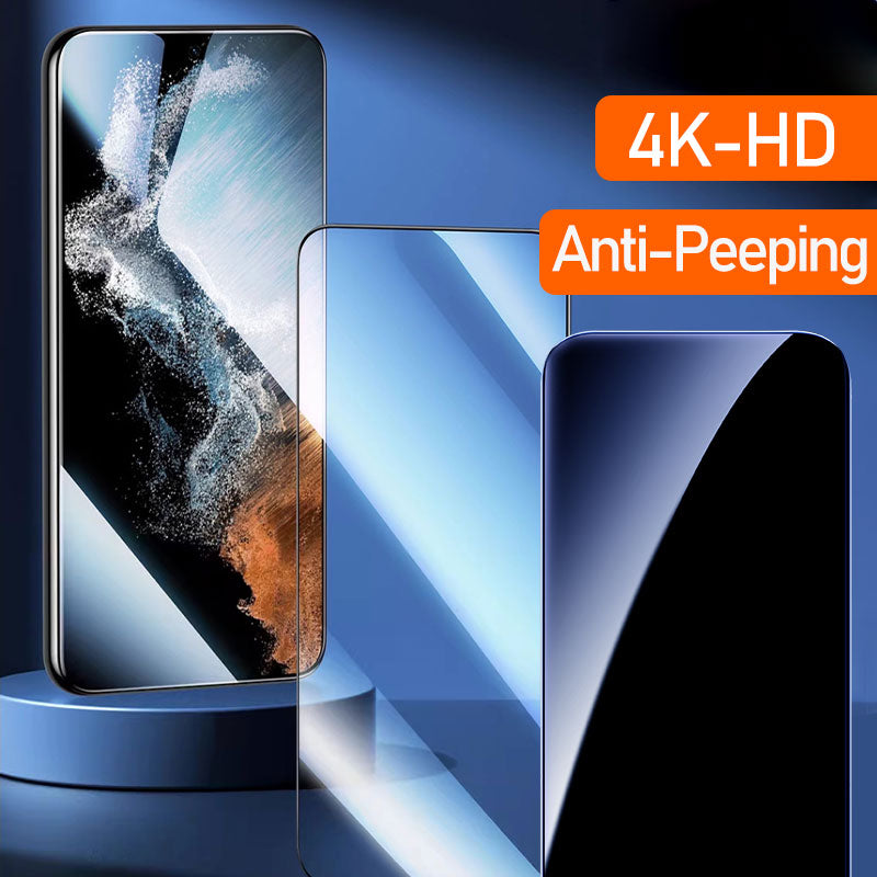 🎁4K HD/Anti-Peeping Getemperd Glas Screen Protector met Automatische Stof Eliminatie Installatie voor Samsung