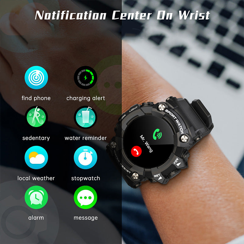 Waterdichte smartwatch voor buitensporten