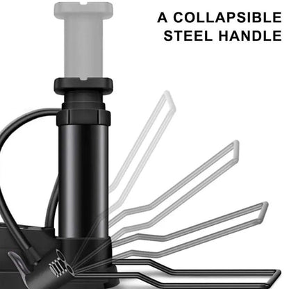 ✨Bicycle Air Pump with Pressure Gauge