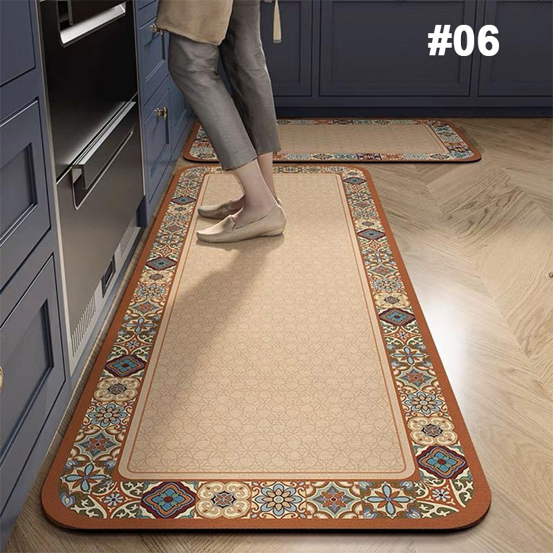 2pcs Non-Slip Floor Mats