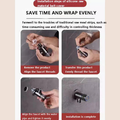 Lekvrije afdichtingspakking voor kraan