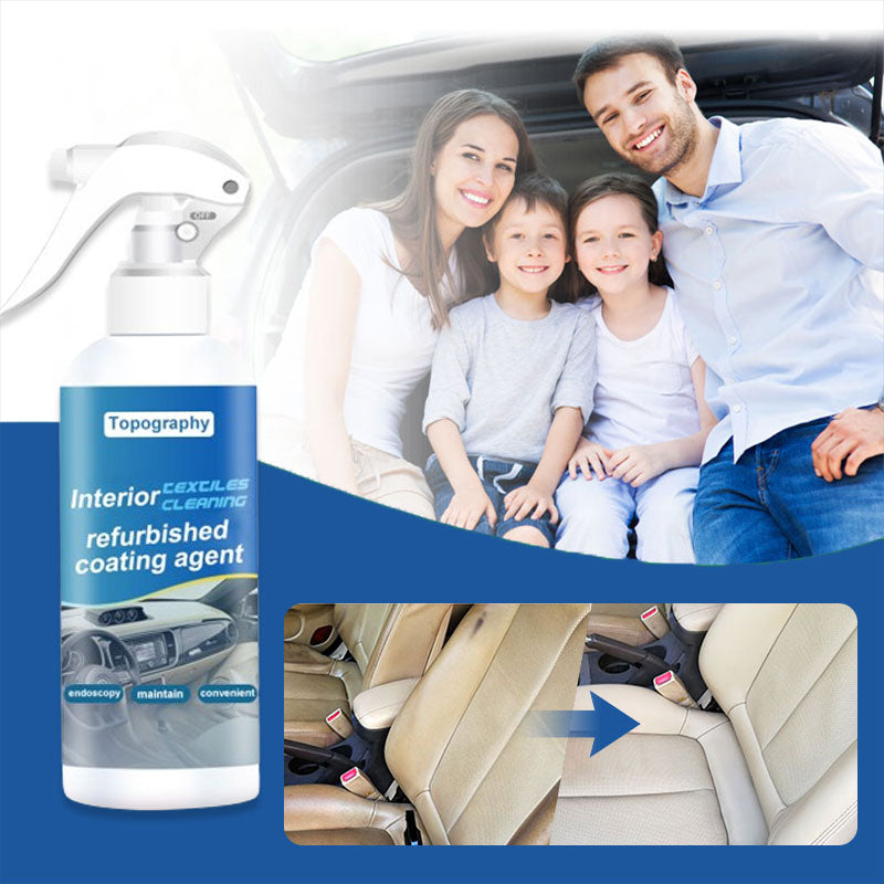 Multipurpose Car Interior Renovation Coating Adding Gloss Polish Spray