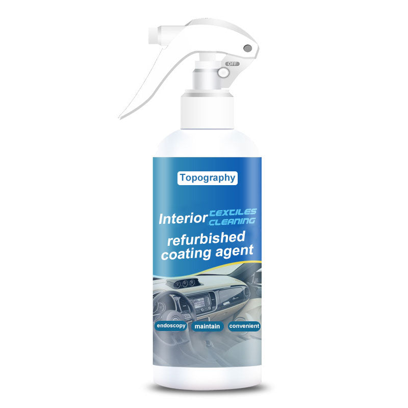 Multipurpose Car Interior Renovation Coating Adding Gloss Polish Spray