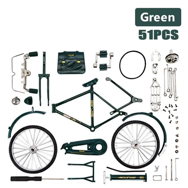 (BESPAAR 48% UIT)-DIY Fiets Model Schaal