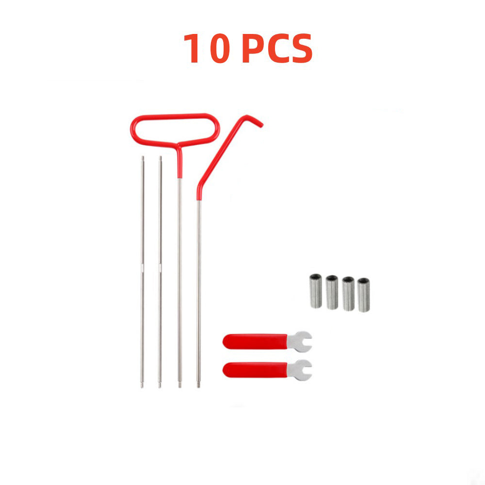 🔑 Professionele autogereedschapset – Complete reparatieset, hoge hardheid en duurzaamheid, draagbare opbergkoffer, essentieel voor noodgevallen en dagelijks auto-onderhoud 🚗