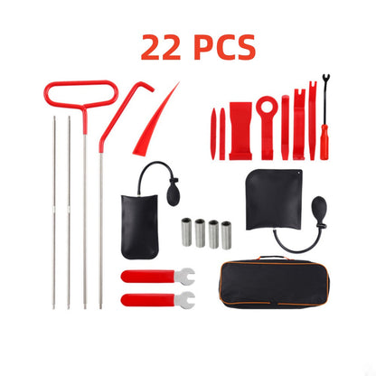 🔑 Professionele autogereedschapset – Complete reparatieset, hoge hardheid en duurzaamheid, draagbare opbergkoffer, essentieel voor noodgevallen en dagelijks auto-onderhoud 🚗