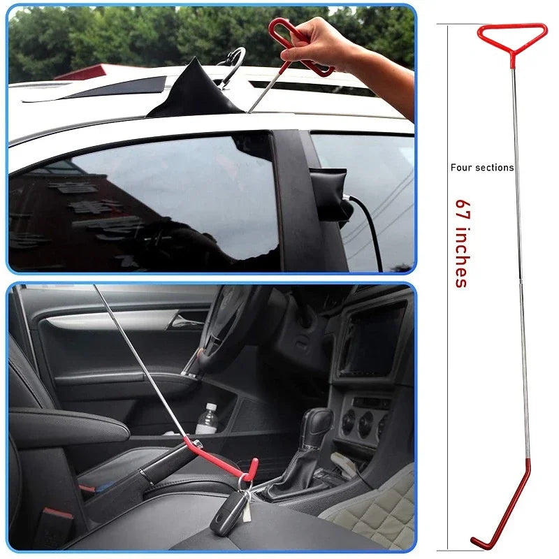 🔑 Professionele autogereedschapset – Complete reparatieset, hoge hardheid en duurzaamheid, draagbare opbergkoffer, essentieel voor noodgevallen en dagelijks auto-onderhoud 🚗