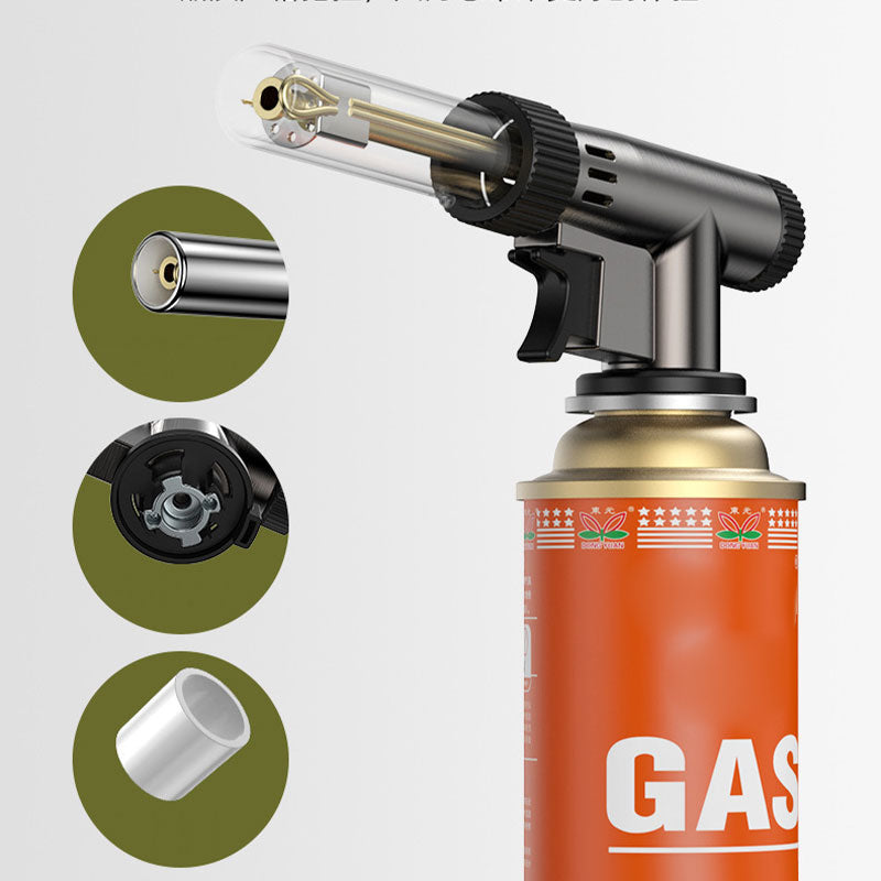 Powerful Handheld Flame Torch Head