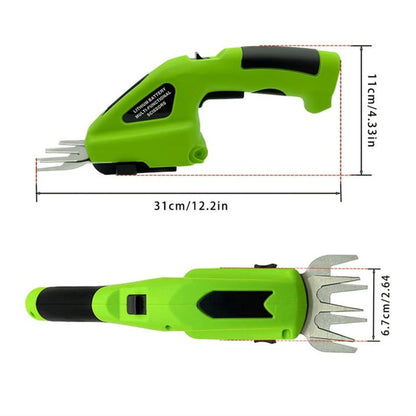 2-in-1 accuschaar en heggenschaar