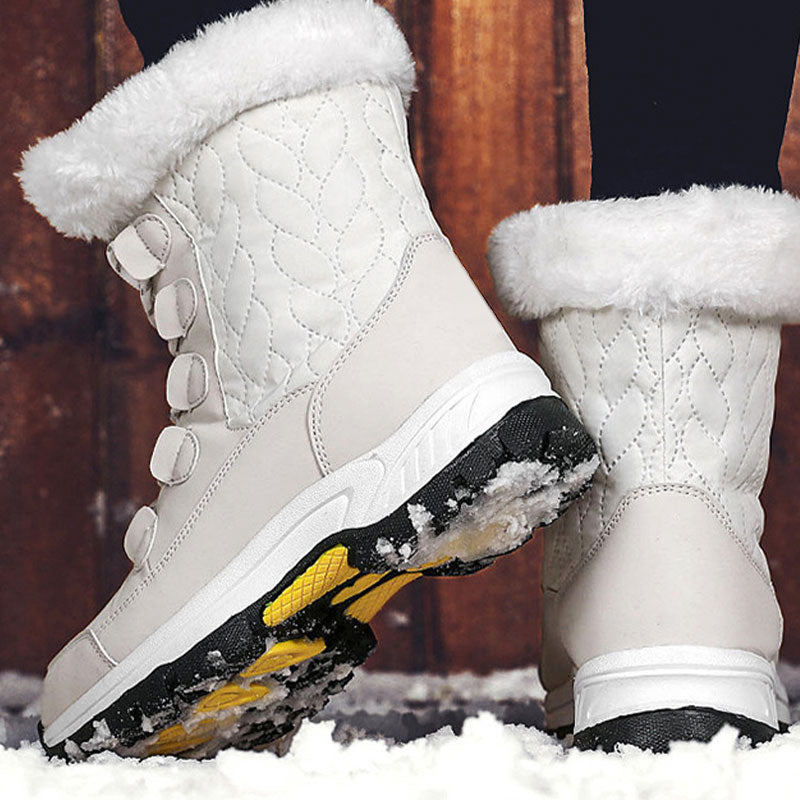 Warme, waterdichte antislip snowboots voor dames