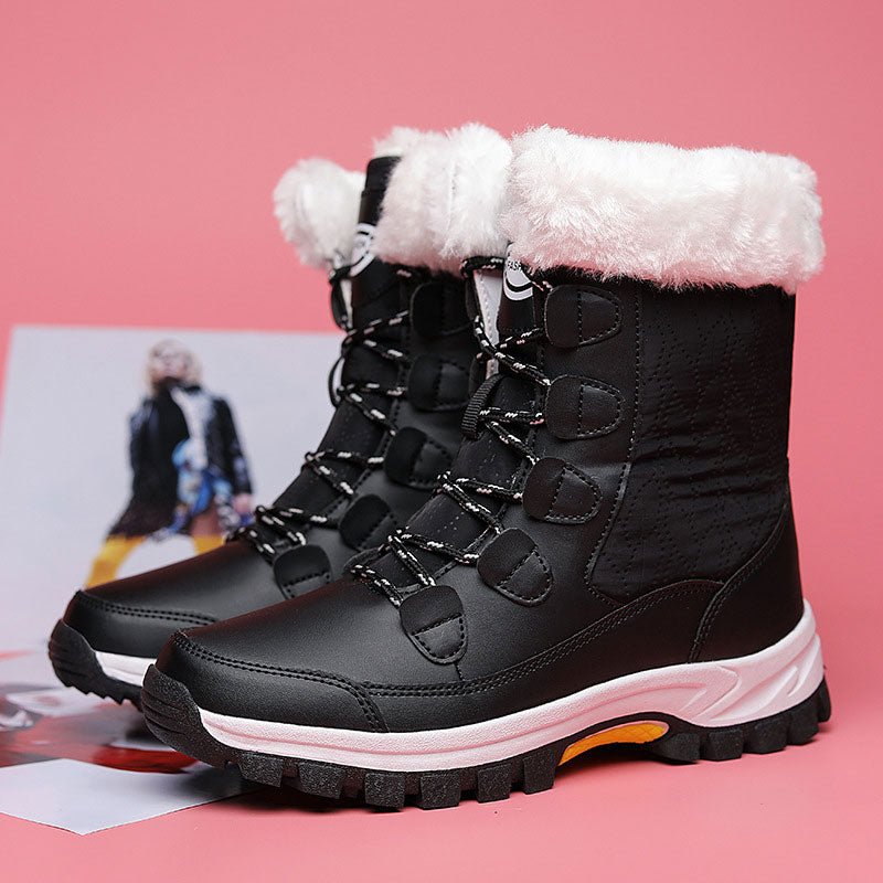 Warme, waterdichte antislip snowboots voor dames