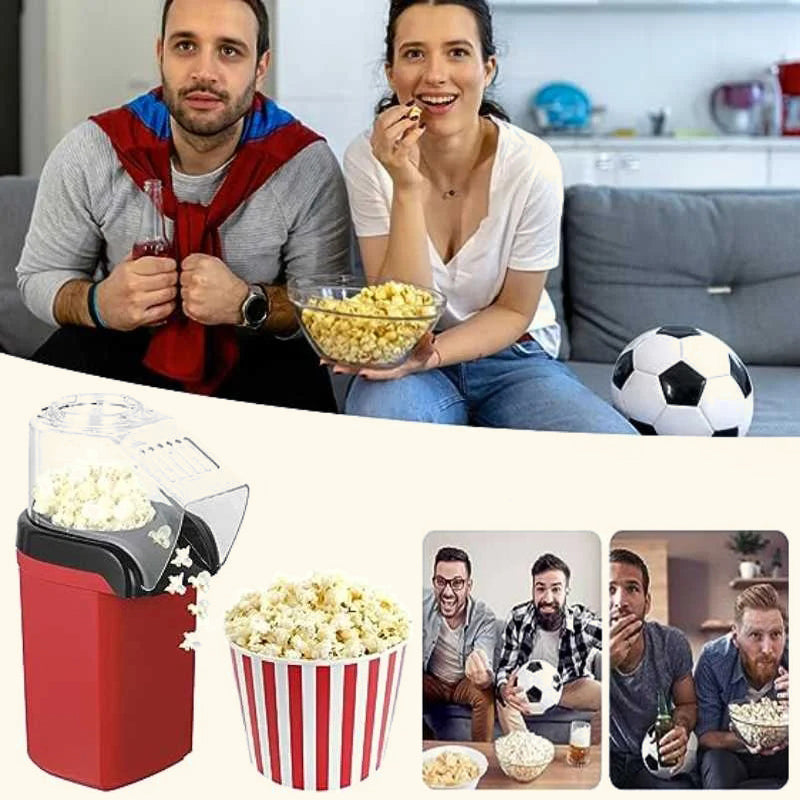 Mini thuispopcornmaker voor feestjes en films