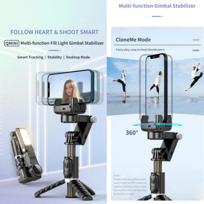 360° Draaibare 3-Assige Opvouwbare Gimbal Stabilisator voor Smartphone Opnames