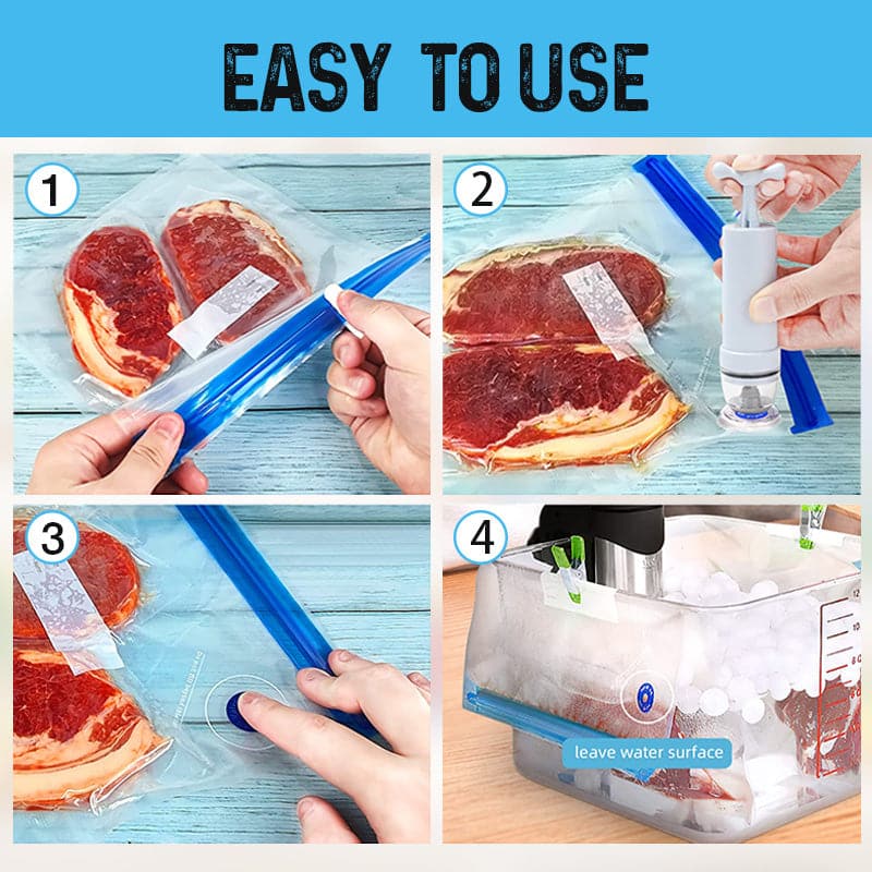 Kitchen Vacuum Sealer Bag Set