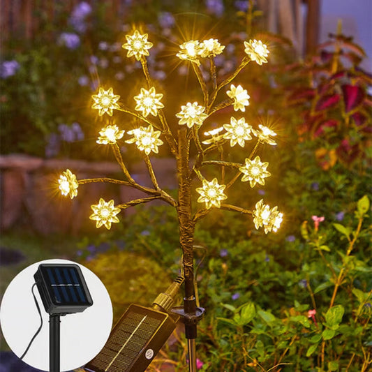 Zonne-energie Aangedreven Weerbestendige Tuin LED Verlichtingsset