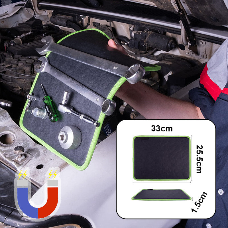 🌞50% Korting!🔧Krachtige Magnetische Gereedschapsmat – Houd Schroeven, Onderdelen en Gereedschap Veilig op hun Plaats