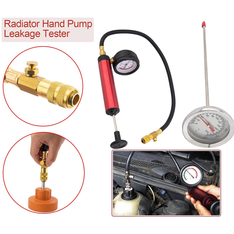 🛠️15 Pcs Universal Radiator Pressure Leakage Tester⚙️