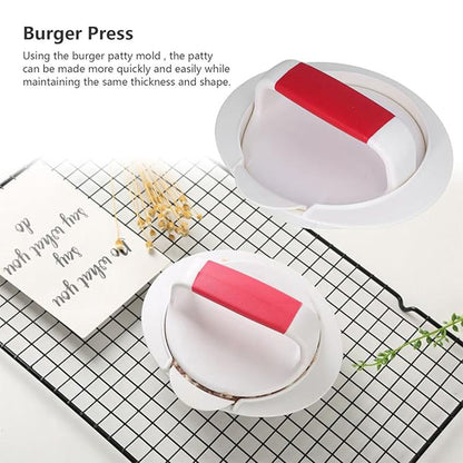 Round Hamburger Patty Mold With Easy Release