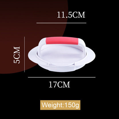 Round Hamburger Patty Mold With Easy Release