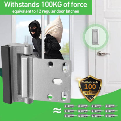 Home Security Door Reinforcement Lock with Screws