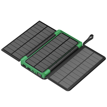 🔥Gratis bezorging🔥Opvouwbare zonne-oplader met grote capaciteit voor buitengebruik