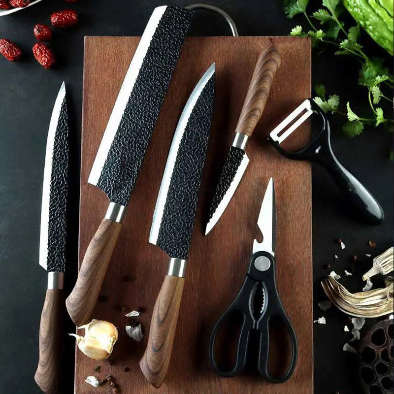 Professional Stainless Steel Kitchen Knife Set