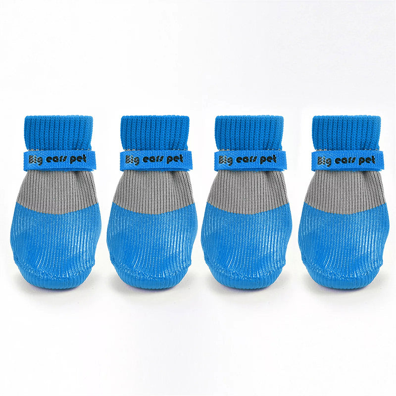 🐶2 Pairs Anti-Slip Waterproof Dog Socks Shoes🐶