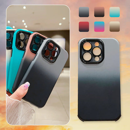 Matte Gradient Anti-Drop Phone Case for iPhone 16 -13 Series