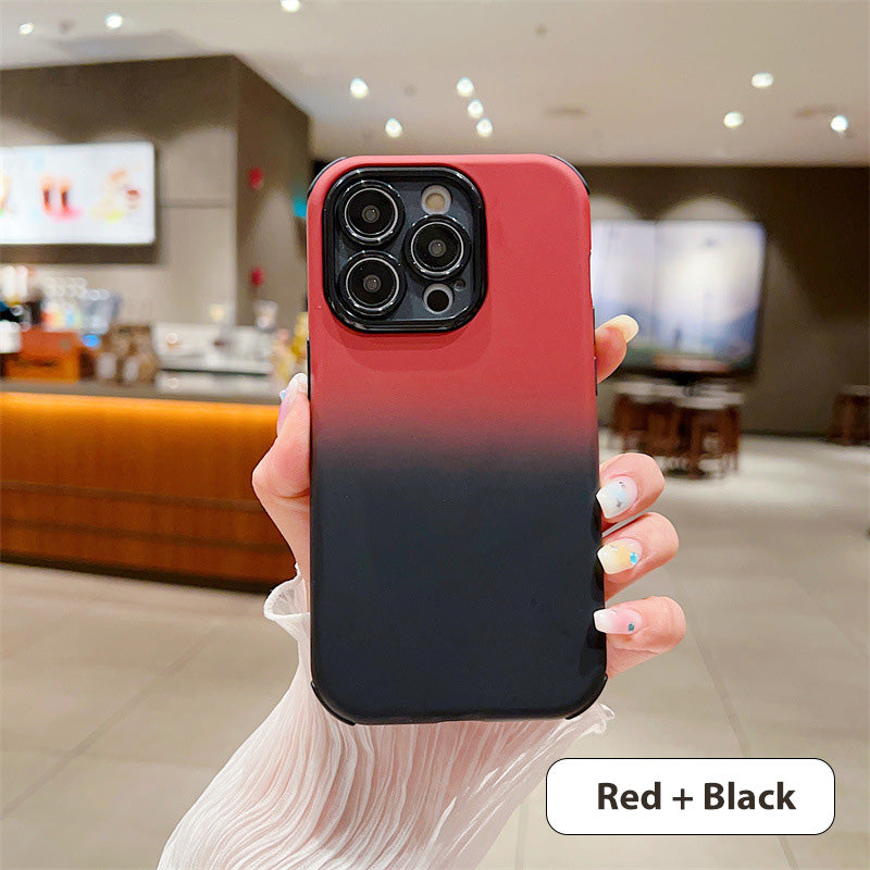 Matte Gradient Anti-Drop Phone Case for iPhone 16 -13 Series