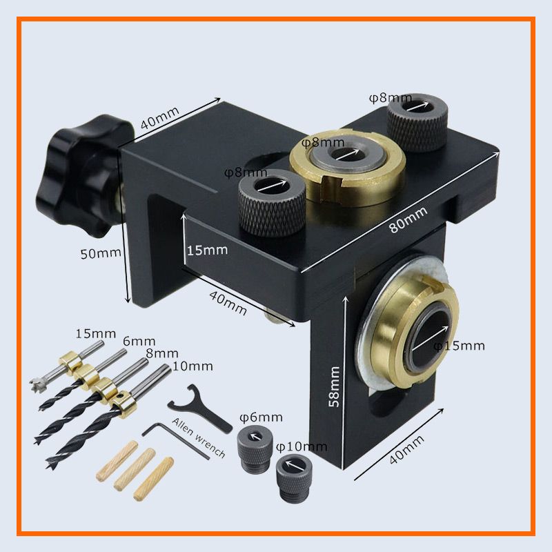 Adjustable 3-in-1 Woodworking Positioner