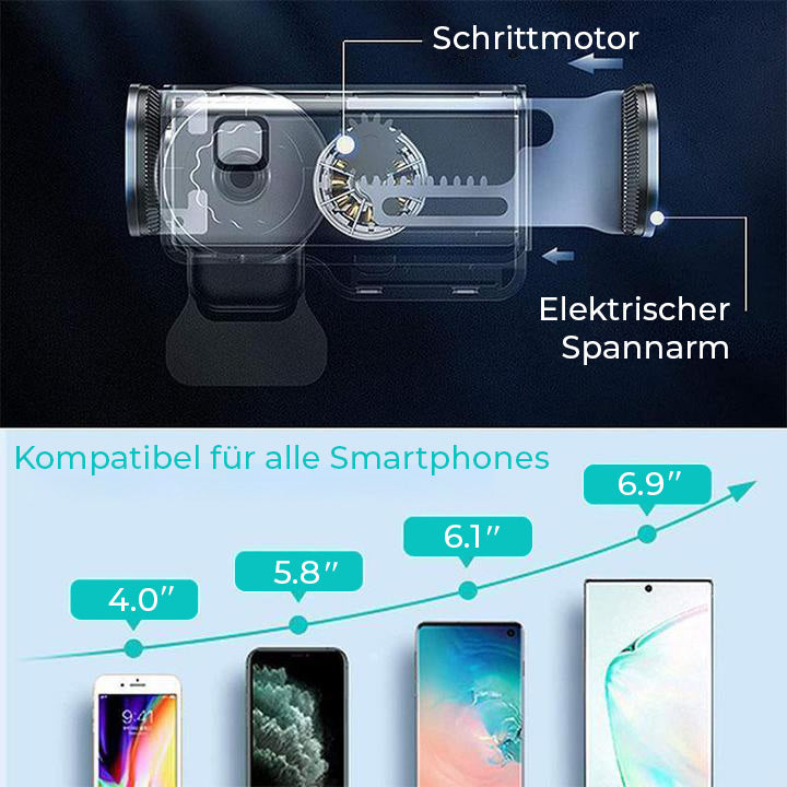 🔥Vandaag 49% korting 🔥Elektrische inductie mobiele telefoonhouder mobiele telefoonhouder