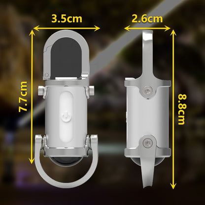 🔥Hete verkoop🔥1200LM Super Heldere Mini Sleutelhanger Zaklamp Waterdicht