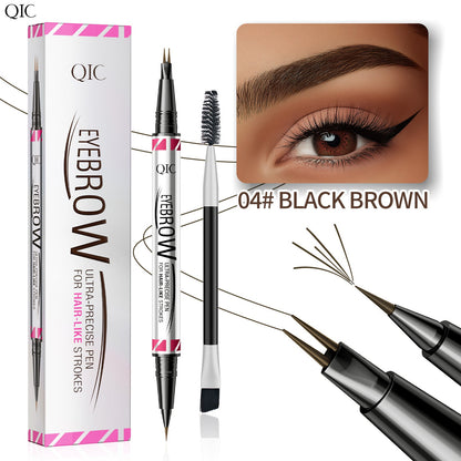 🔥 Koop 1 krijg 1 gratis 💗 Tweezijdig wenkbrauwpotlood