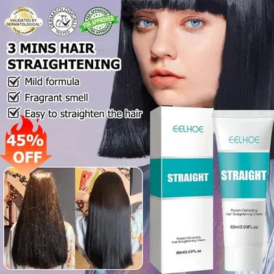 ⏳Beperkte tijd 49% korting💥2025 New Upgrade Keratin Treatment Hair Smoothing Cream