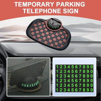 Multifunctionele Auto Telefoonhouder met Antislip Dashboardmat