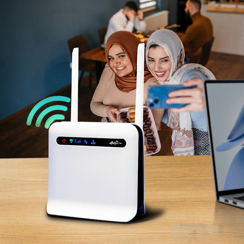 4G Mobile WiFi Router with SIM Card Slot