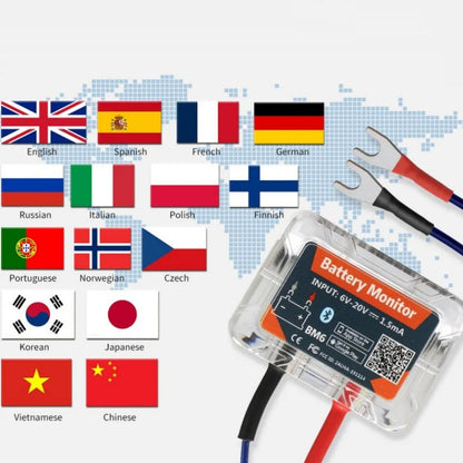 BM6 12V Wireless Bluetooth Car Battery Monitoring Tester