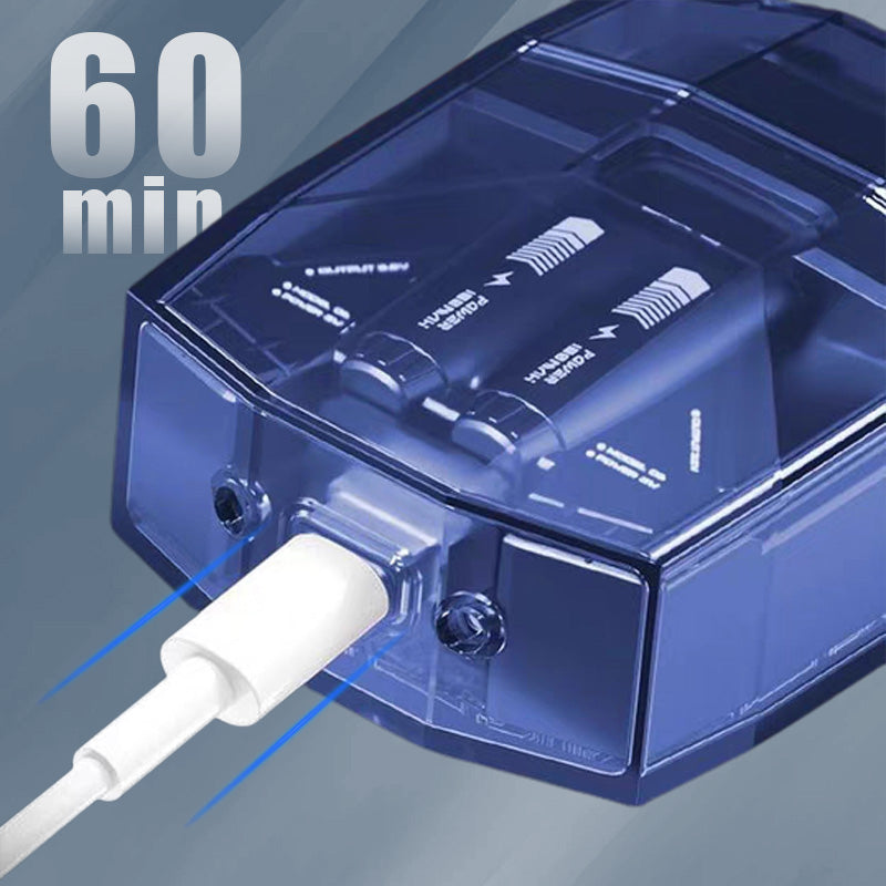 Transparant Mini Elektrisch Scheerapparaat met Laag Lawaai