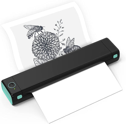 🔈57% KORTING 🔥D810 Draagbare Bluetooth thermische printer – Ideaal voor tattoostudio's en kantoren🖨️📱