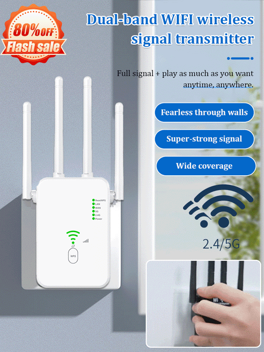 Draadloos WiFi-apparaat met twee banden