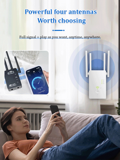 Draadloos WiFi-apparaat met twee banden