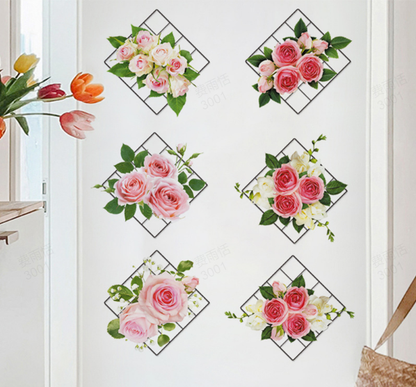 🌿💐3D Green Plant Wall Sticker
