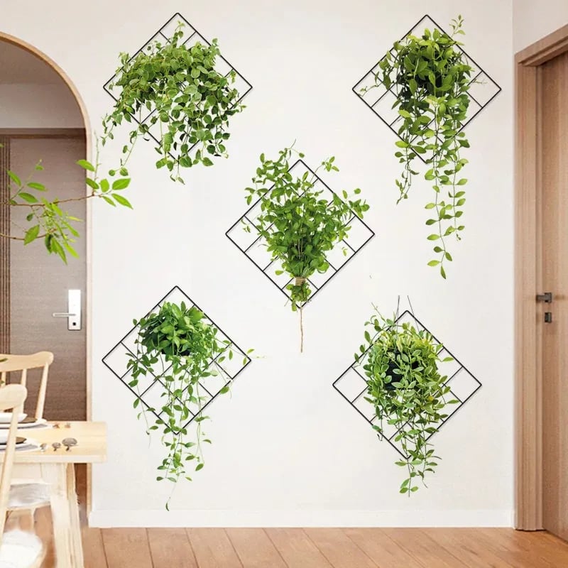 🌿💐3D Green Plant Wall Sticker